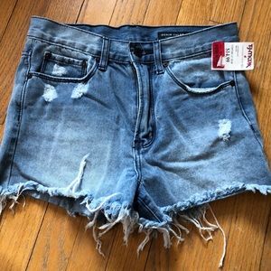 🔥🔥2/$10 Denim Colab Jean Shorts
